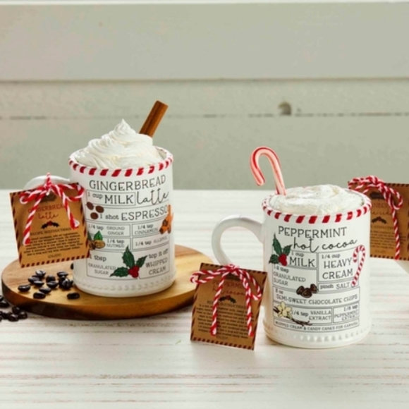 Mud Pie Gingerbread Latte Recipe Mug - Picture 1 of 4